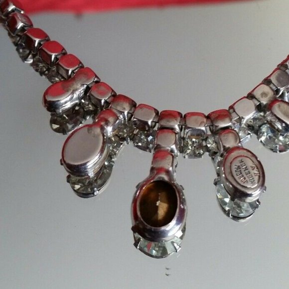 Joseph Weisner N.Y. Rhinestone Necklace - Picture 5 of 5